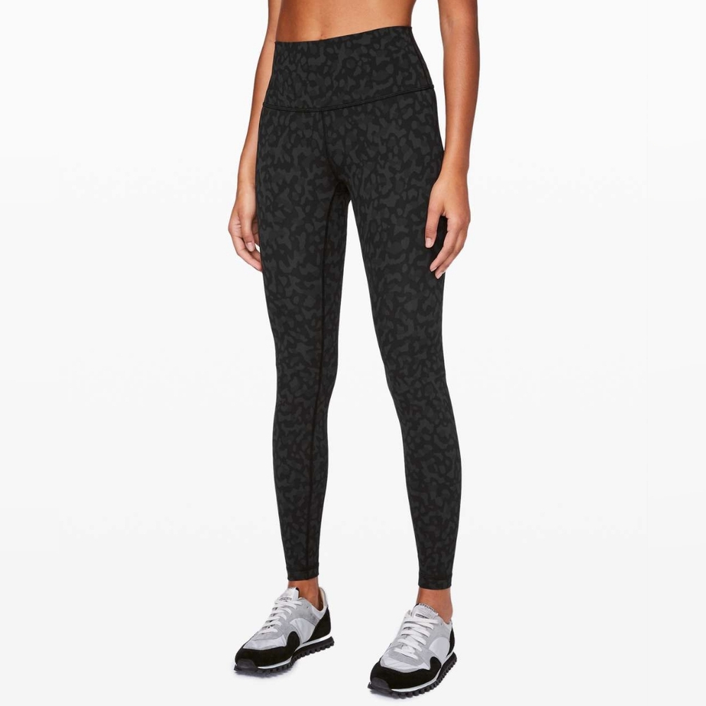 Lululemon Wunder Under HR Tight 25" *Full-On Luxtreme Formation Camo Deep